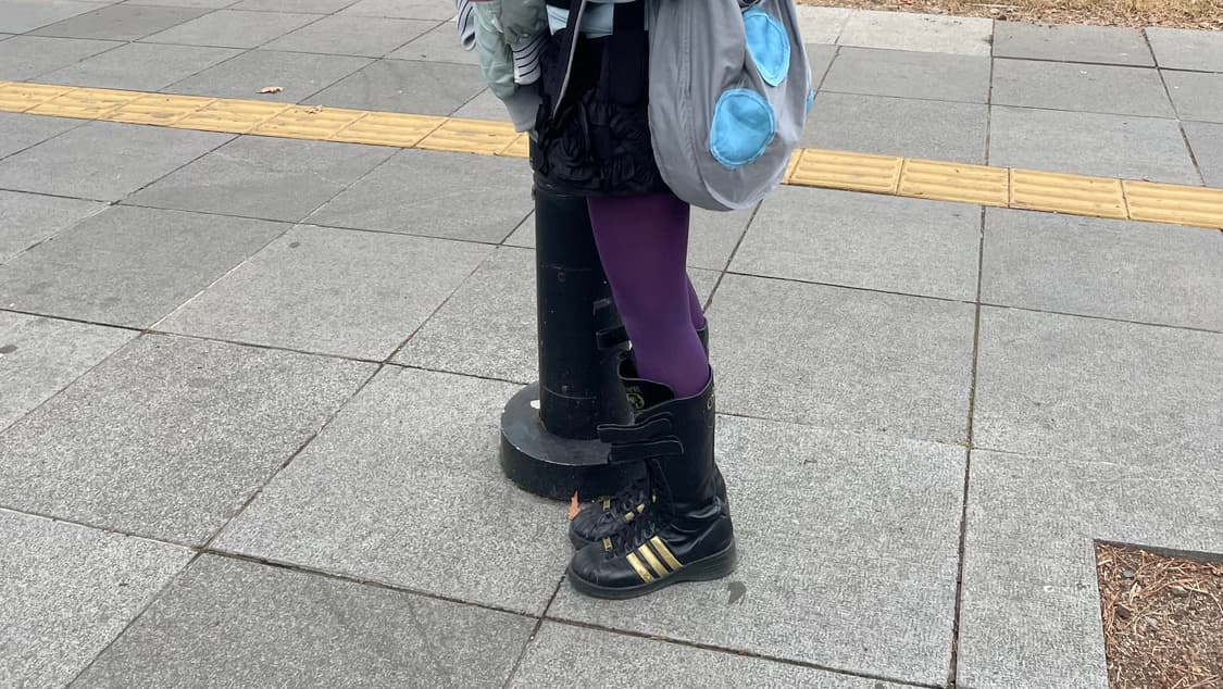 아디다스X미시엘리엇 콜라보 롱부츠 235 상품이미지1