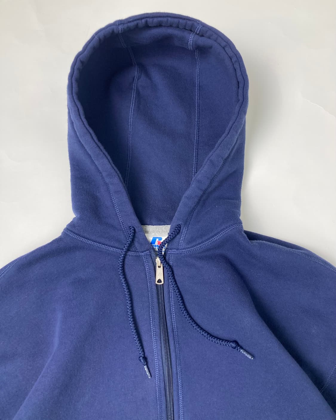 00s Russell Zip Up Hoodie (navy) 상품이미지6