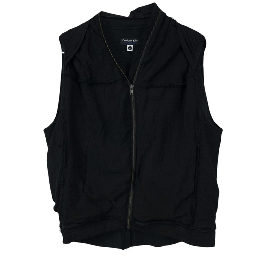 [코스트퍼킬로] 풀 백 베스트 조끼 블랙 P01175 상품이미지2