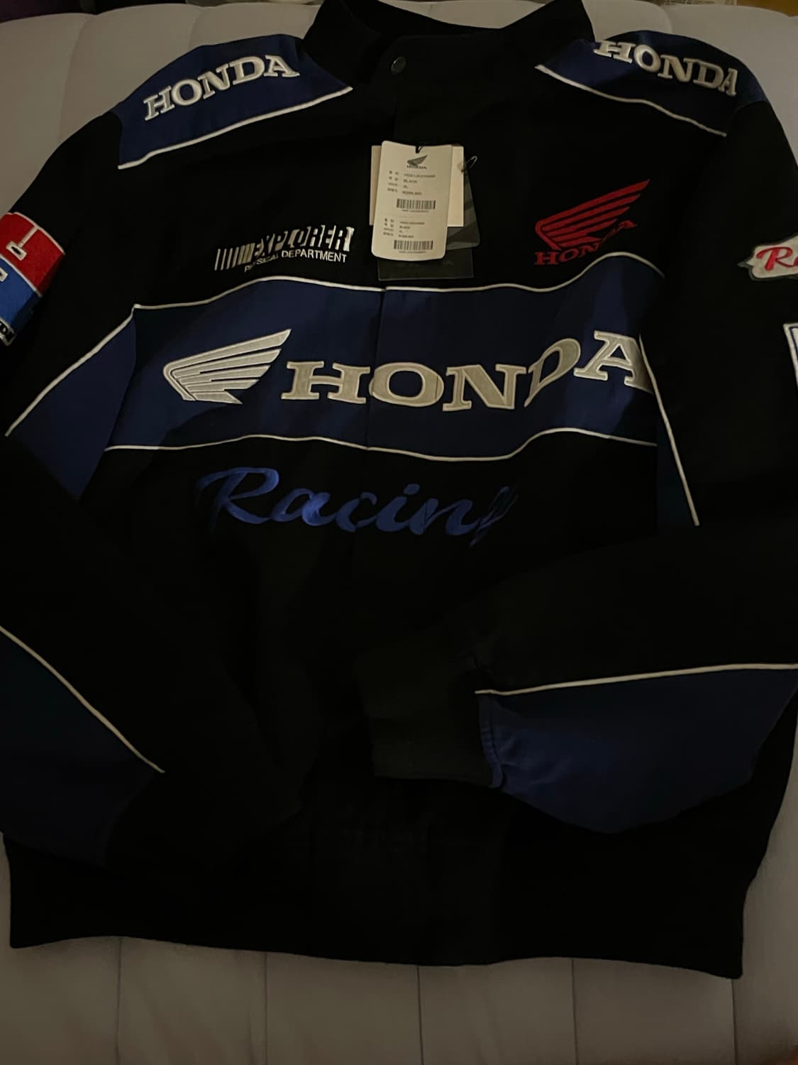 혼다 트윌패치 블루종 상품이미지2