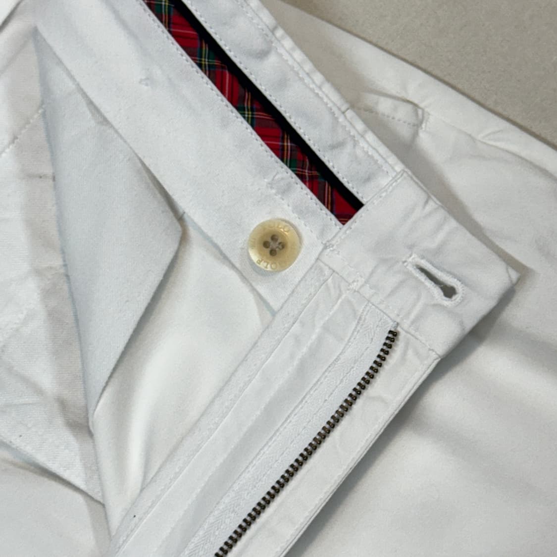 33inch) 폴로 랄프로렌 골프 화이트 클래식 치노팬츠 상품이미지7