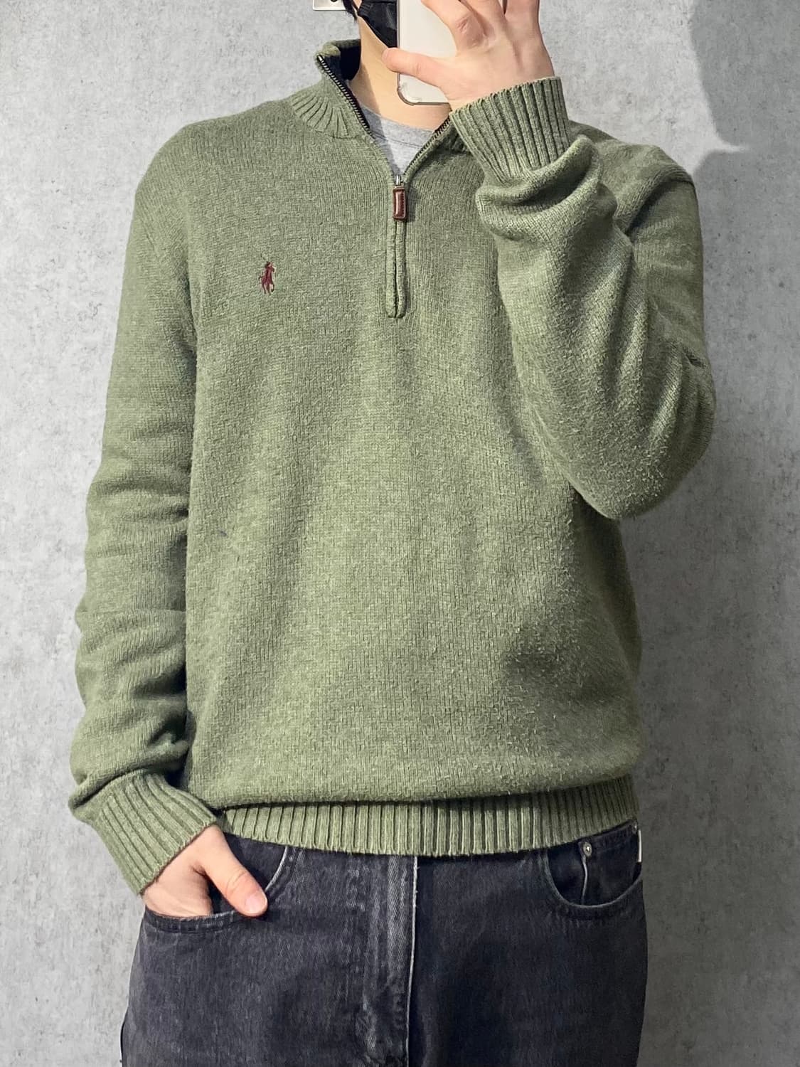 [M] Polo Ralph Lauren 폴로 랄프로렌 하프집업 니트 상품이미지8
