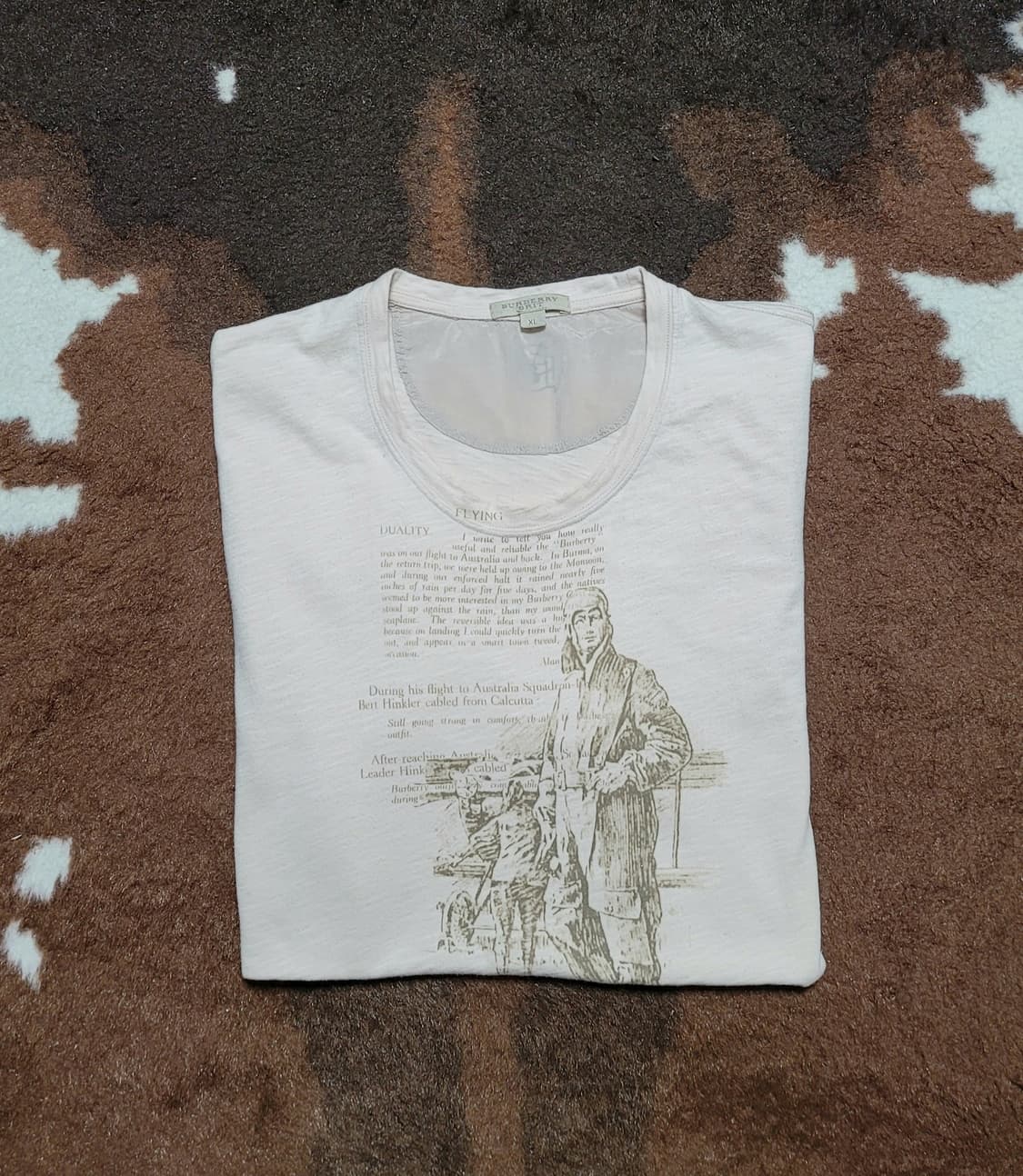 BURBERRY 남성용 반팔티(L) 상품이미지2