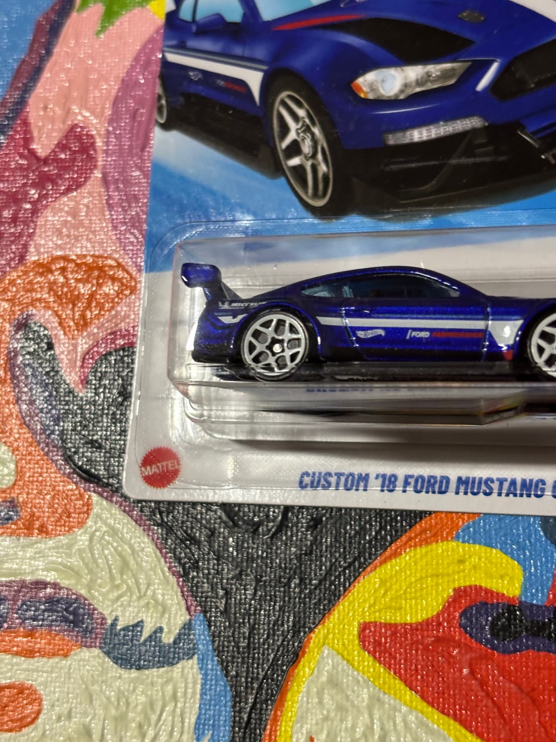 미개봉) 포드 머스탱 커스텀 gt 다이캐스트 핫휠 인테리어 소품 상품이미지3