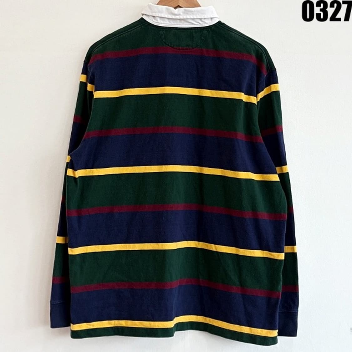 폴로 랄프로렌 클래식핏 스트라이프 럭비 긴팔 XL 0327  상품이미지9