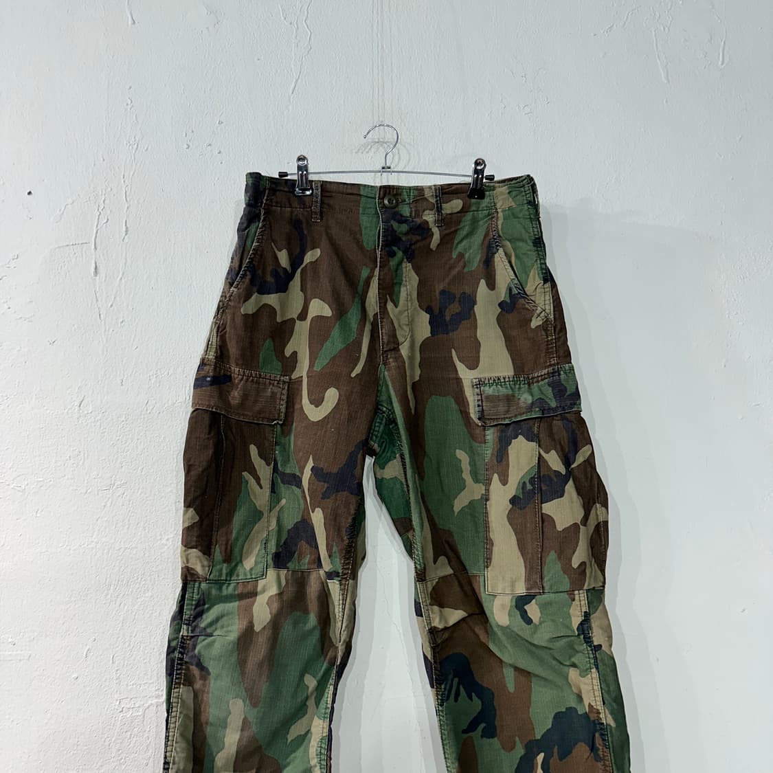 미군 우드랜드 카모 카고팬츠 S 상품이미지2