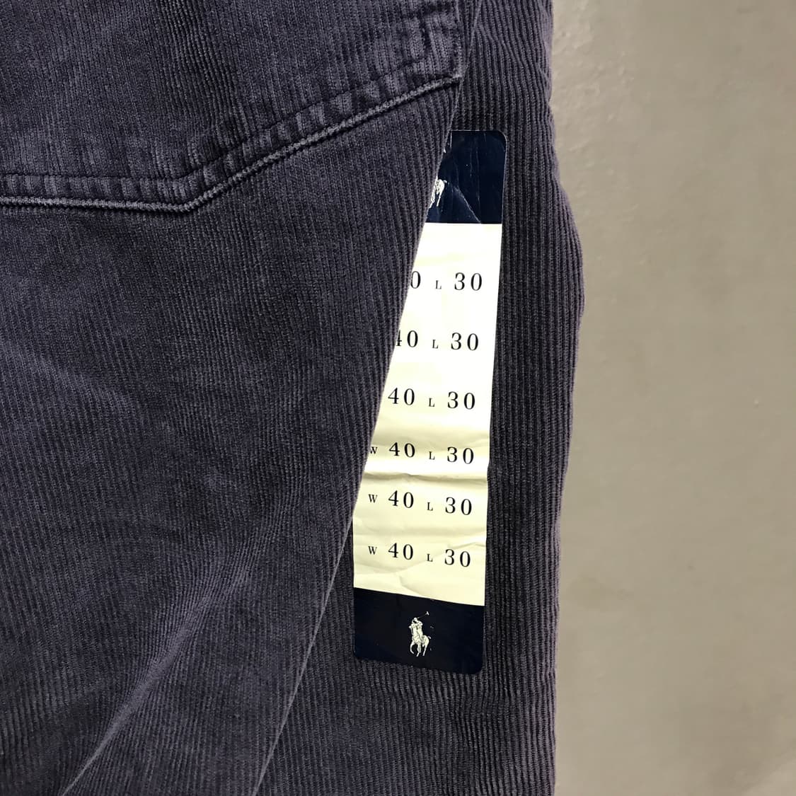 폴로 랄프로렌 코듀로이 팬츠 새상품 40/30 상품이미지4