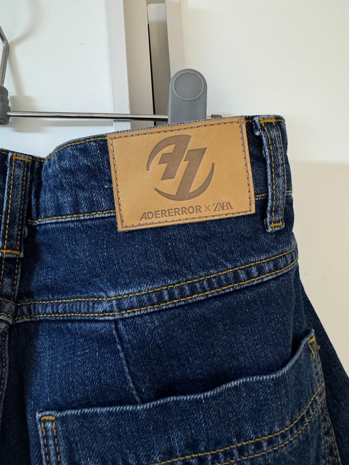 자라 아더에러 와이드 레그 진 블루 상품이미지8