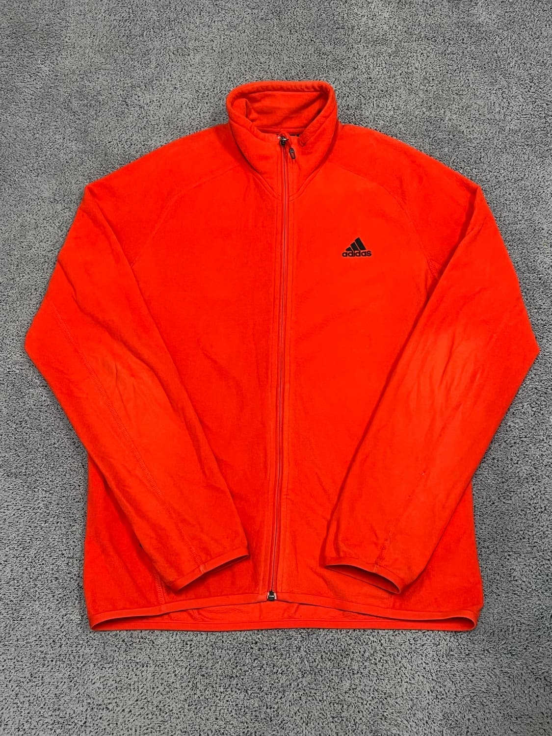 (105) 아디다스 플리스 집업 오렌지 상품이미지1