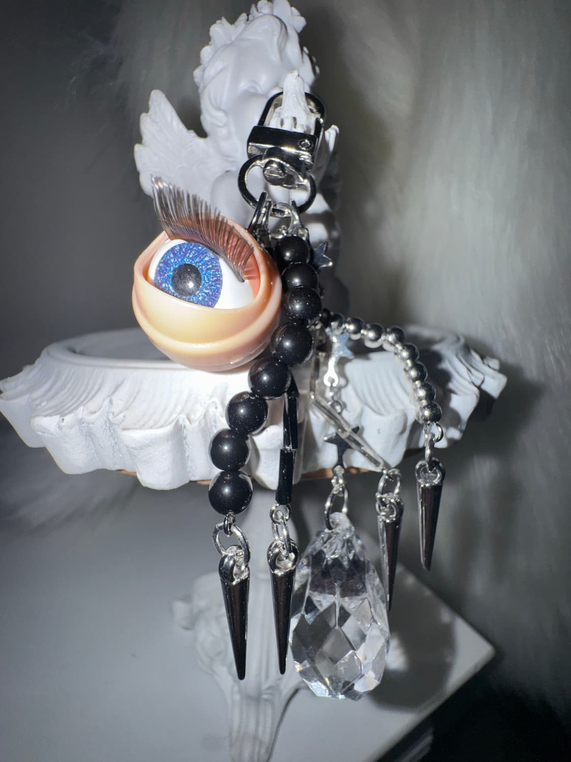 punky eye keyring black  상품이미지5