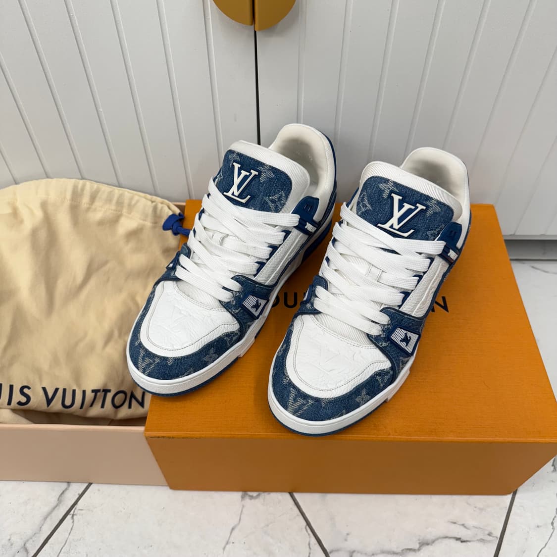[7] 루이비통 트레이너 데님 스니커즈 상품이미지2