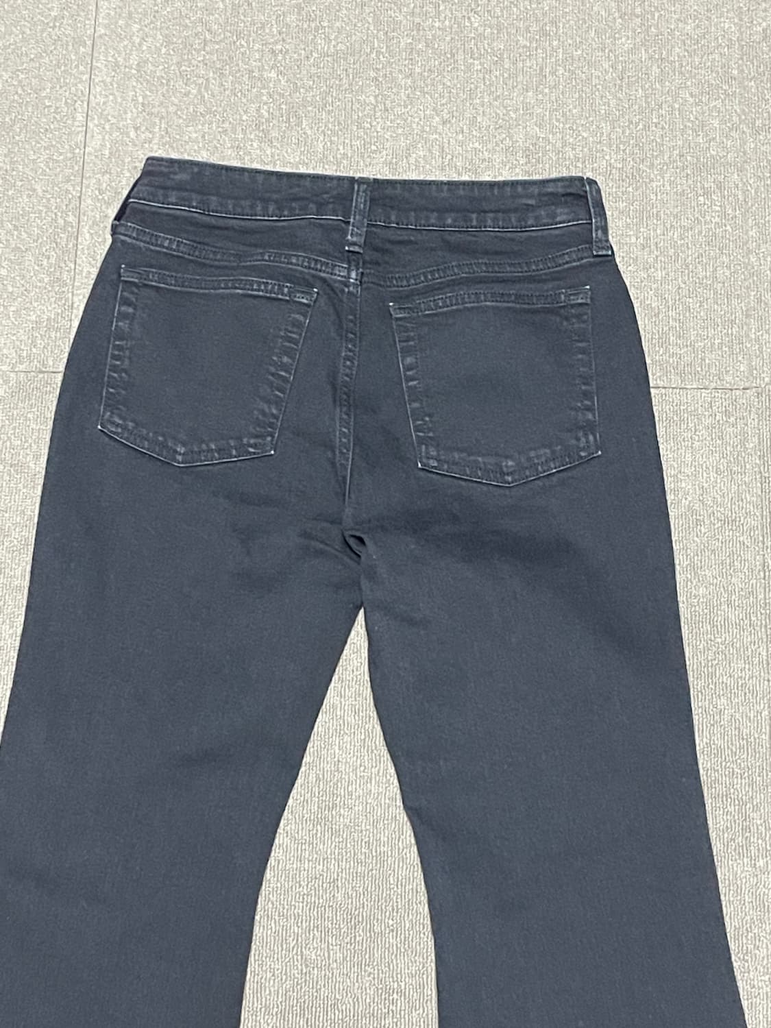 GU 블랙 플레어 팬츠 상품이미지7