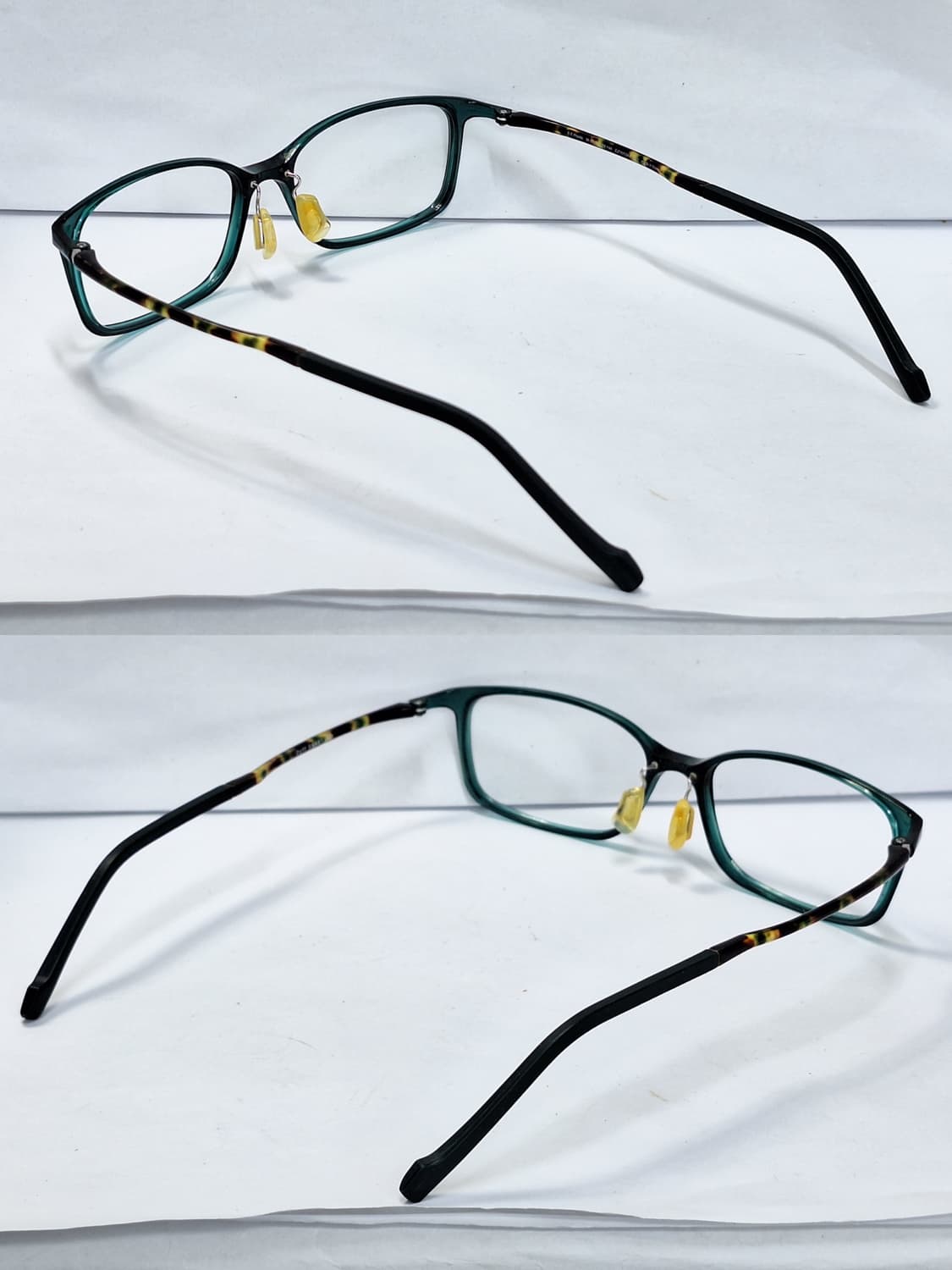 Zoff SMART 조프 스키니 울템 그린 호피 초경량 안경테 54mm 상품이미지4