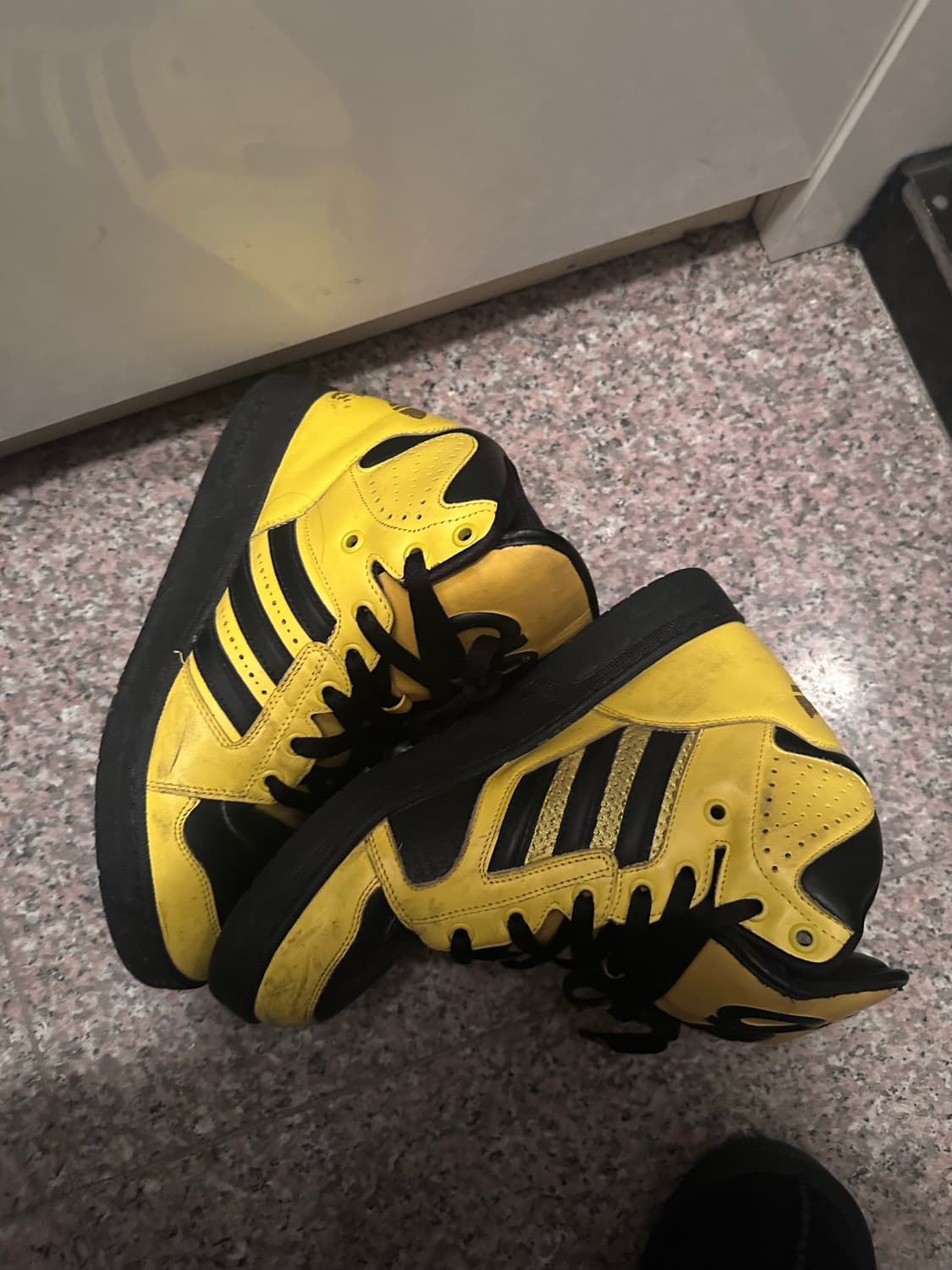 아디다스 제레미스캇 인스팅스하이 옐로 상품이미지4