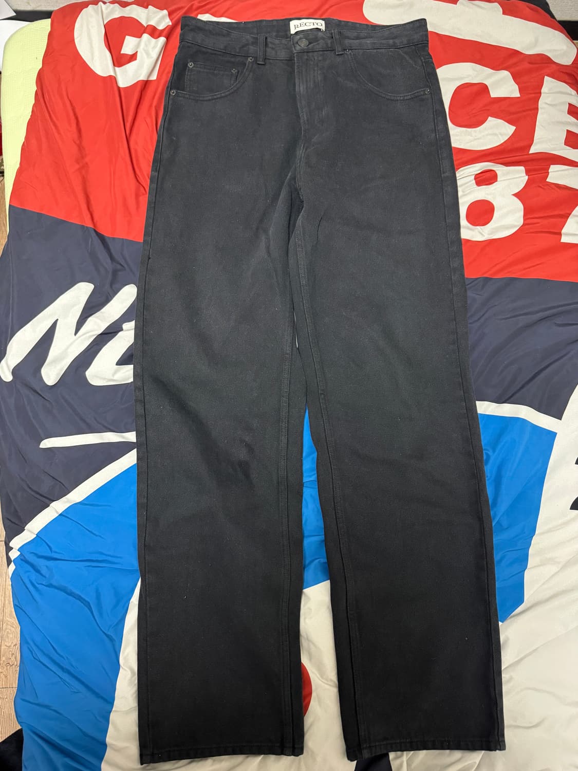 렉토 LOOSE FIT DENIM PANTS M 사이즈 상품이미지3