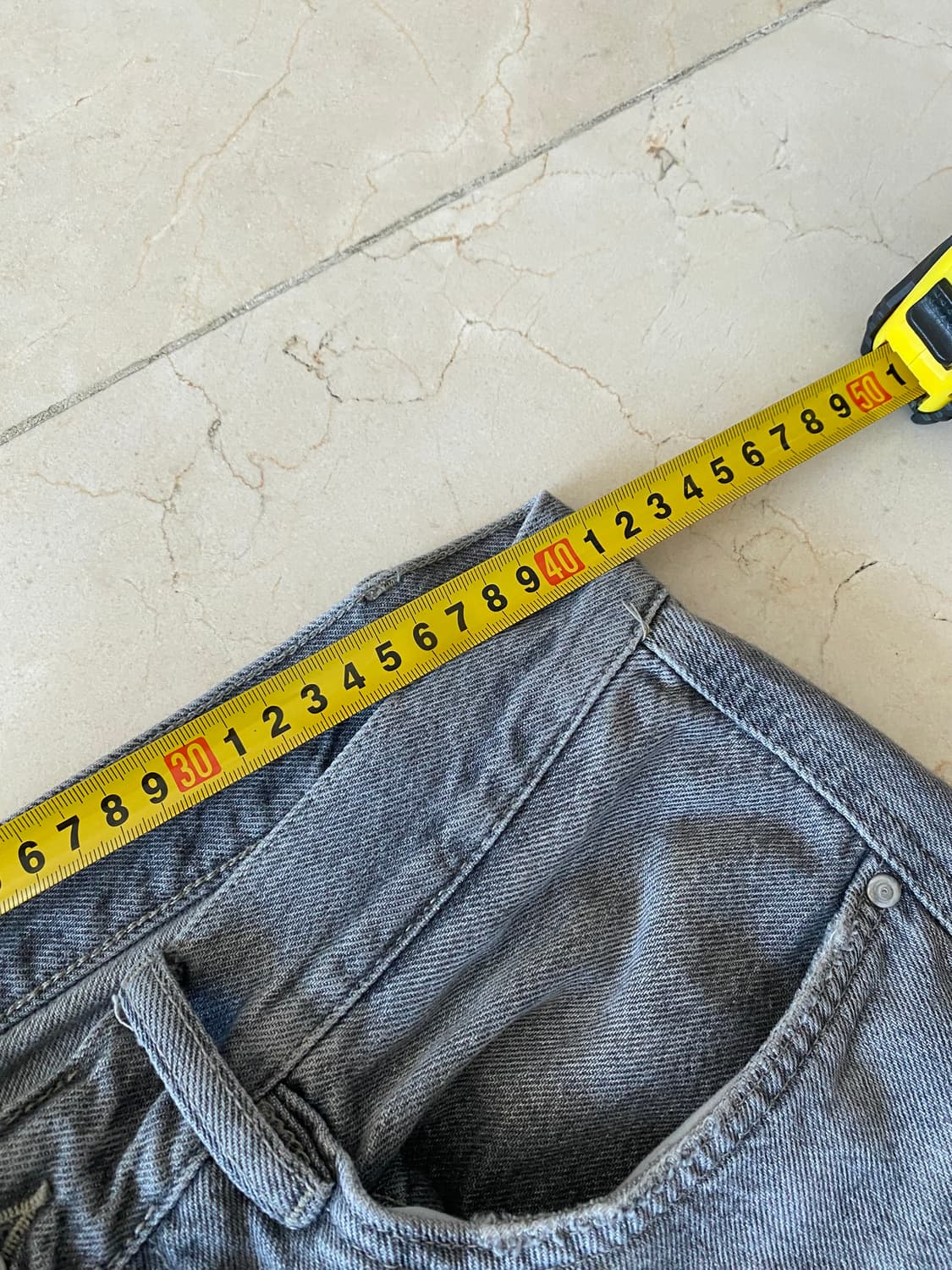 Zara 자라 벌룬 핏 회색 청바지 리바이스 상품이미지5