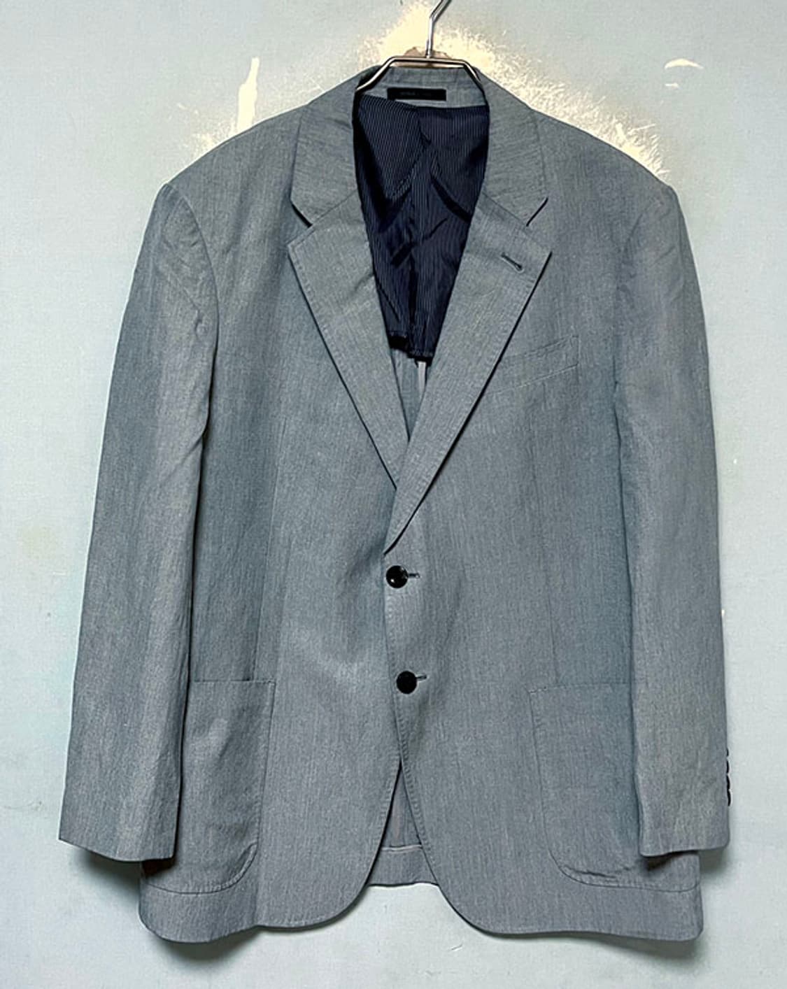 아르마니 꼴레지오니 남자 블레이저 춘하 솔리드 캐주얼 매장판 L 100 상품이미지1