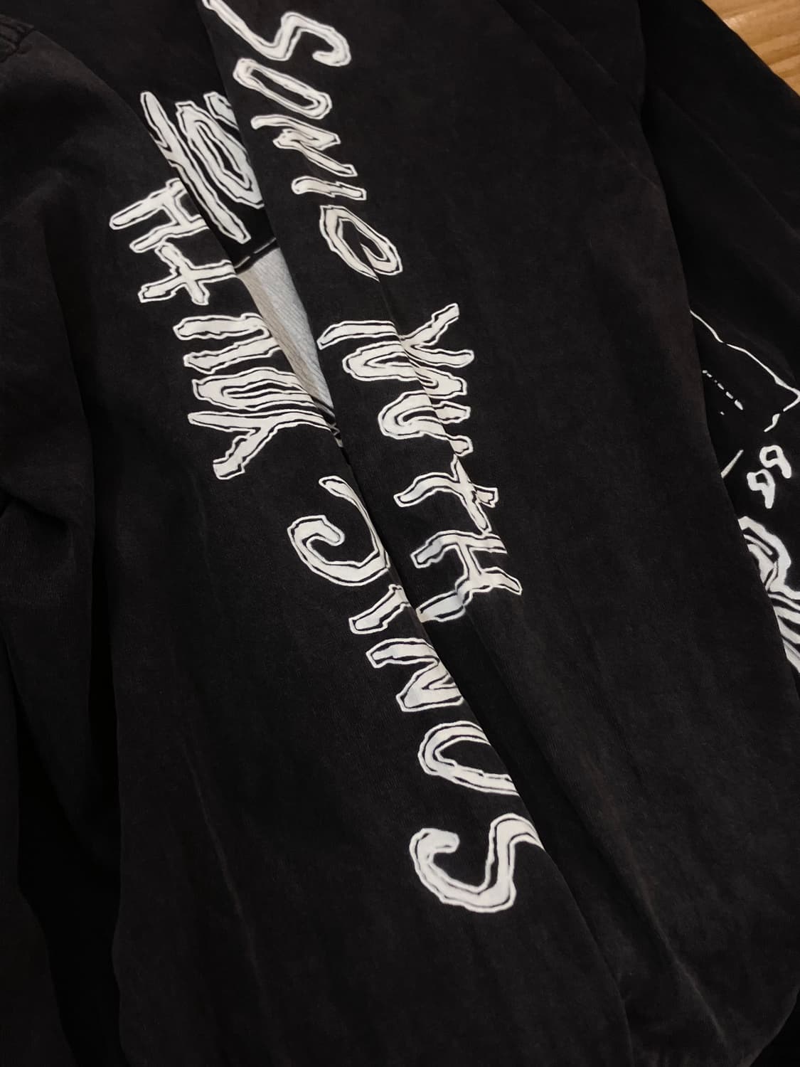 보그밸리 소닉 유스 시스터 락티셔츠 블랙 6XL #csz3367 상품이미지6