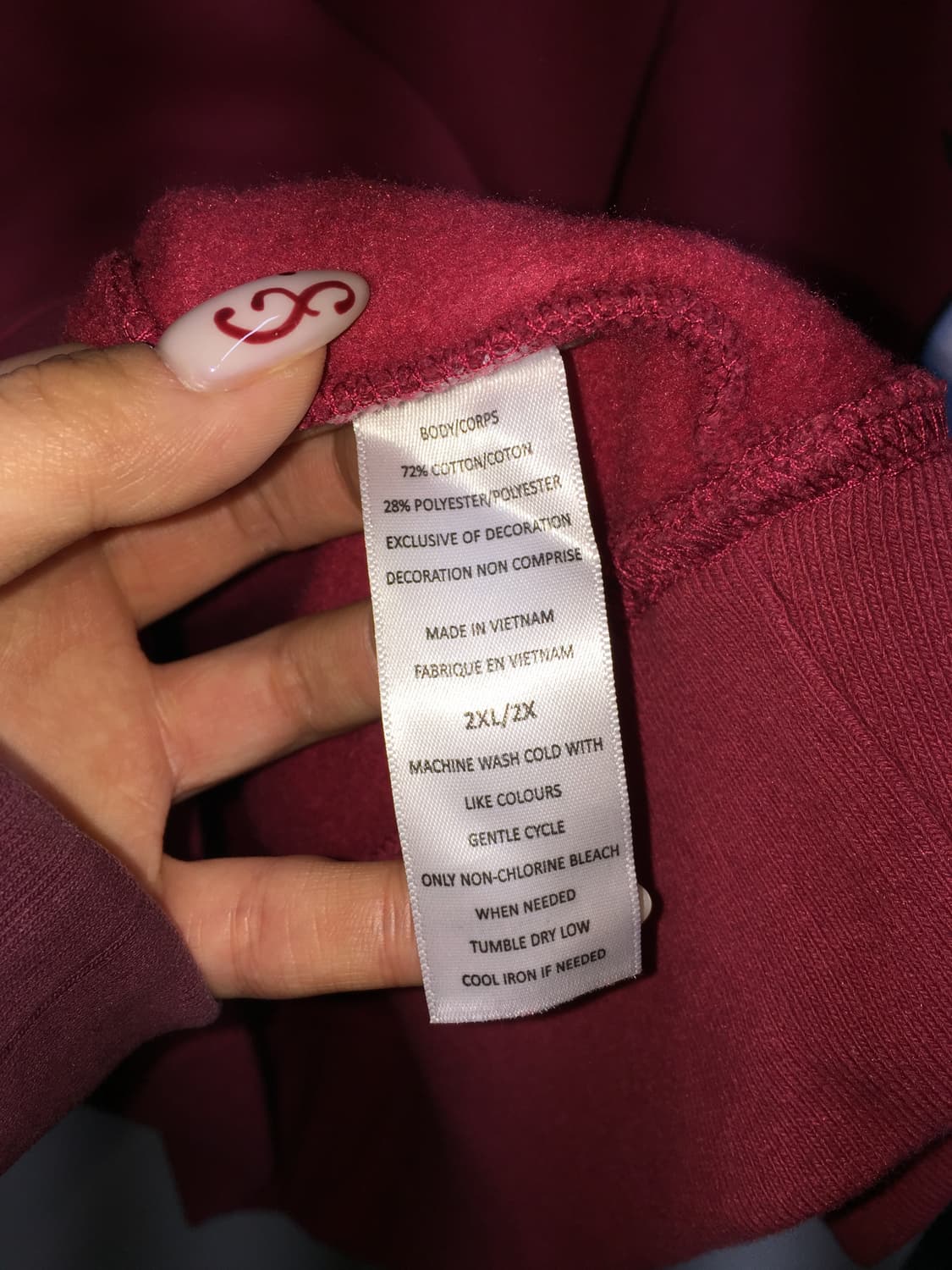 빅 사이즈 본더치 암 로고 맨투맨 상품이미지7