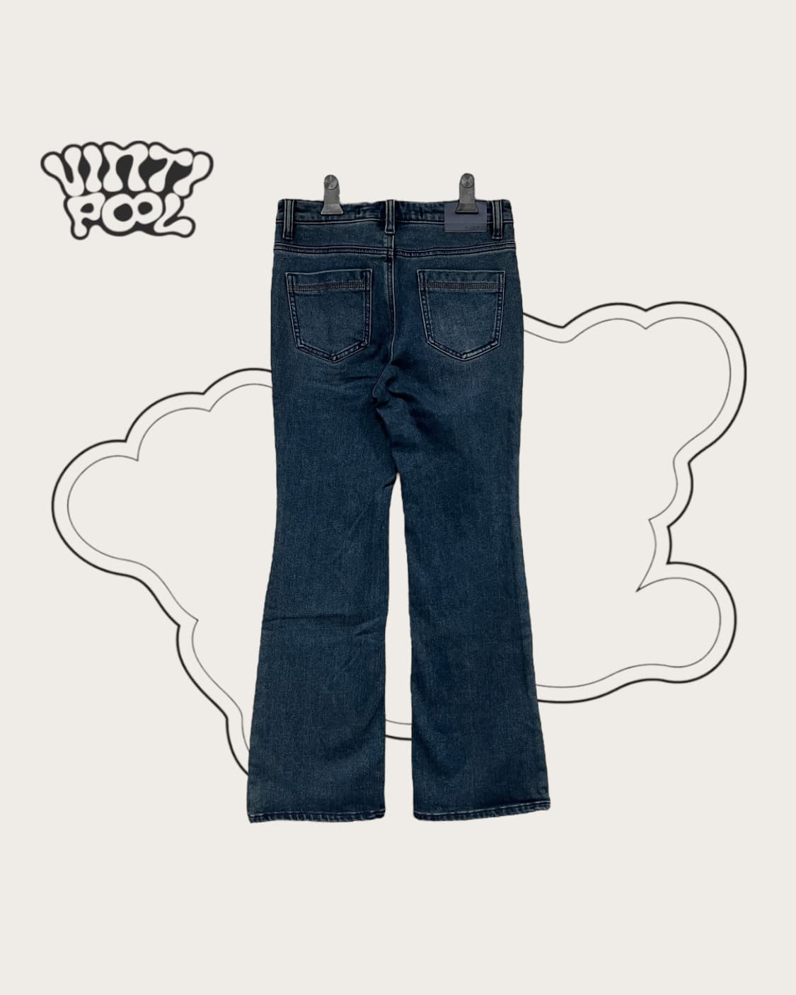 GABBA 가바 부츠컷 기모 데님 팬츠 27 상품이미지2