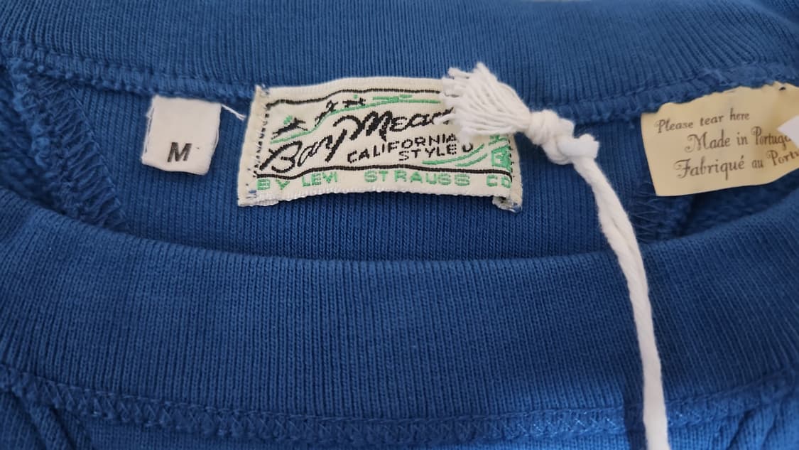 리바이스 LVC 1940's 베이 메도우 스웨트셔츠 다크 블루 M 상품이미지6