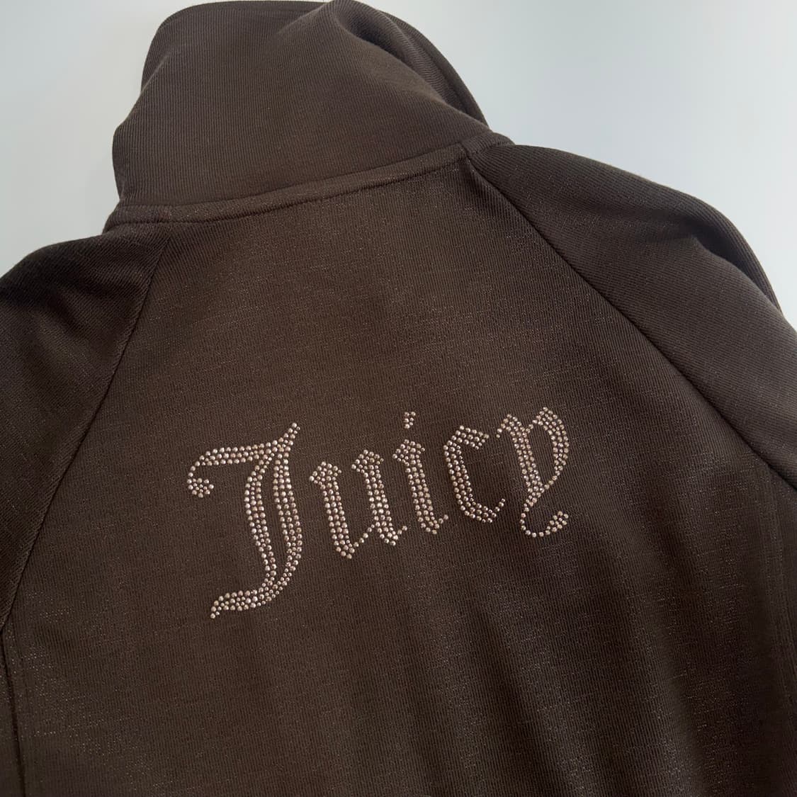 Juicy couture 쥬씨꾸뛰르 브라운 큐빅 로고 져지   상품이미지7