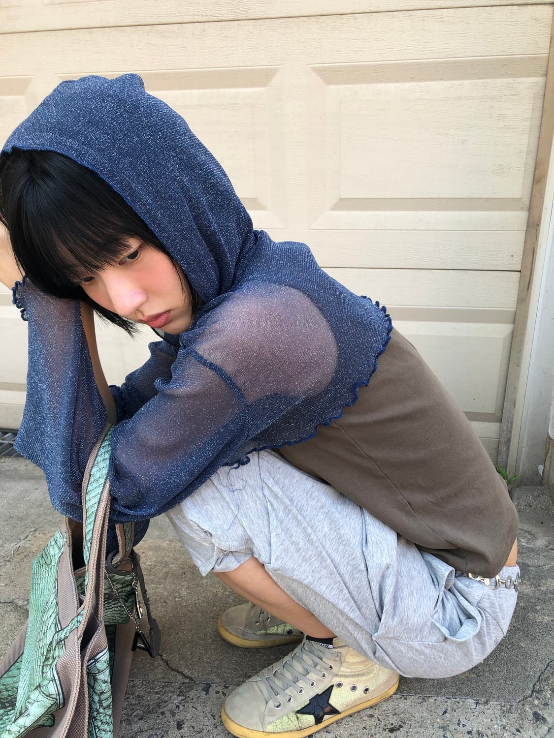 shimmer hood bolero  상품이미지4