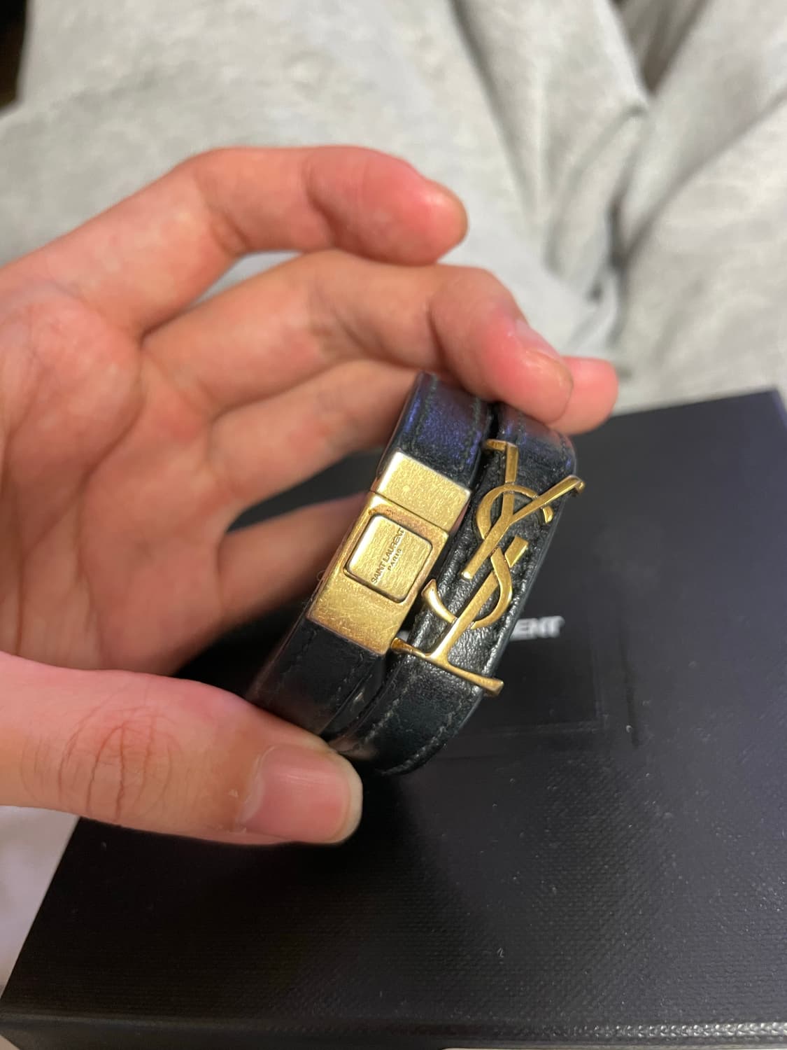 생로랑 팔찌 더블 브레이슬릿 상품이미지1