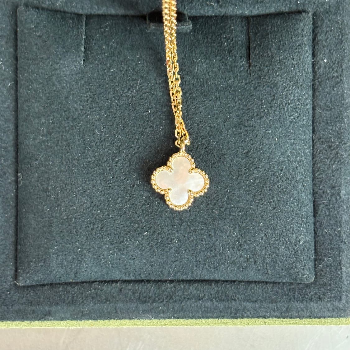 [정품] 반클리프 아펠 스위트 알함브라 네크리스 펄 펜던트  상품이미지6