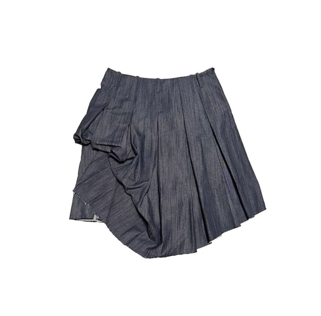 로레일즈 24ss 언발란스 플리츠 스커트 새상품 택O 상품이미지2