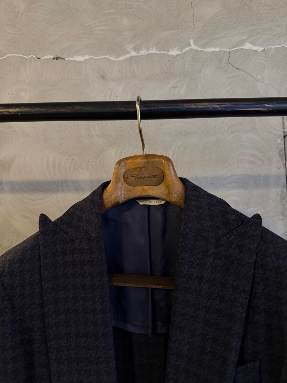 De Petrillo 드 페트릴로 더블 브레스티드 코트 슬림100 상품이미지9