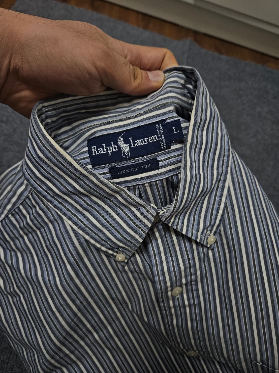 폴로 랄프로렌 스프라이트 셔츠(급처) 상품이미지5