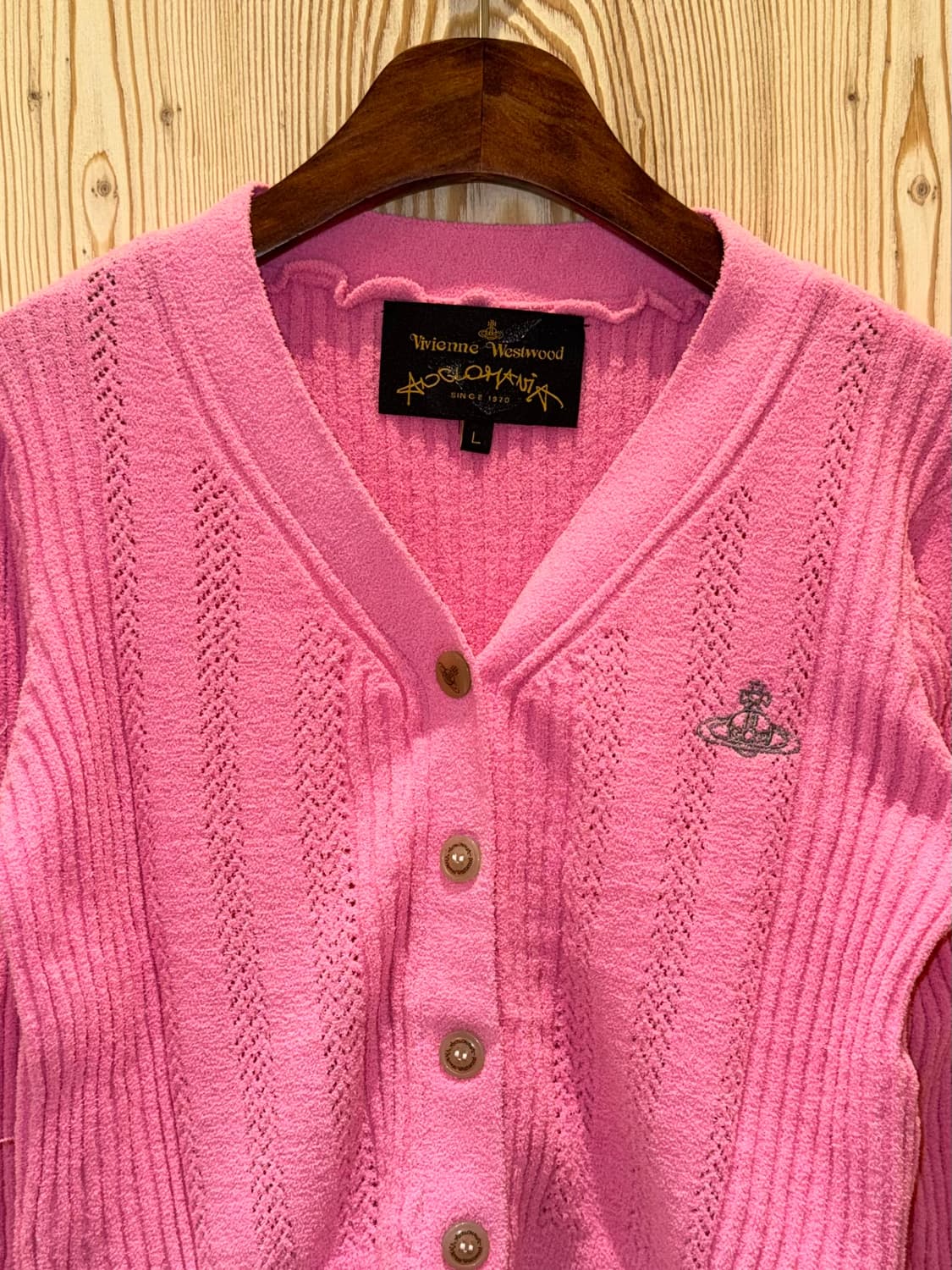 비비안 웨스트우드 앵글로매니아 베이직 가디건 상품이미지2