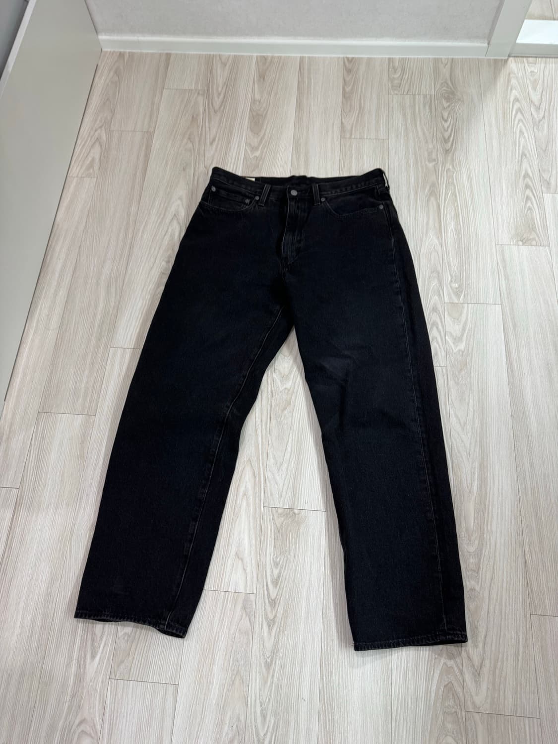 리바이스 568 루즈 스트레이트 블랙 34(교환 가능) 상품이미지1