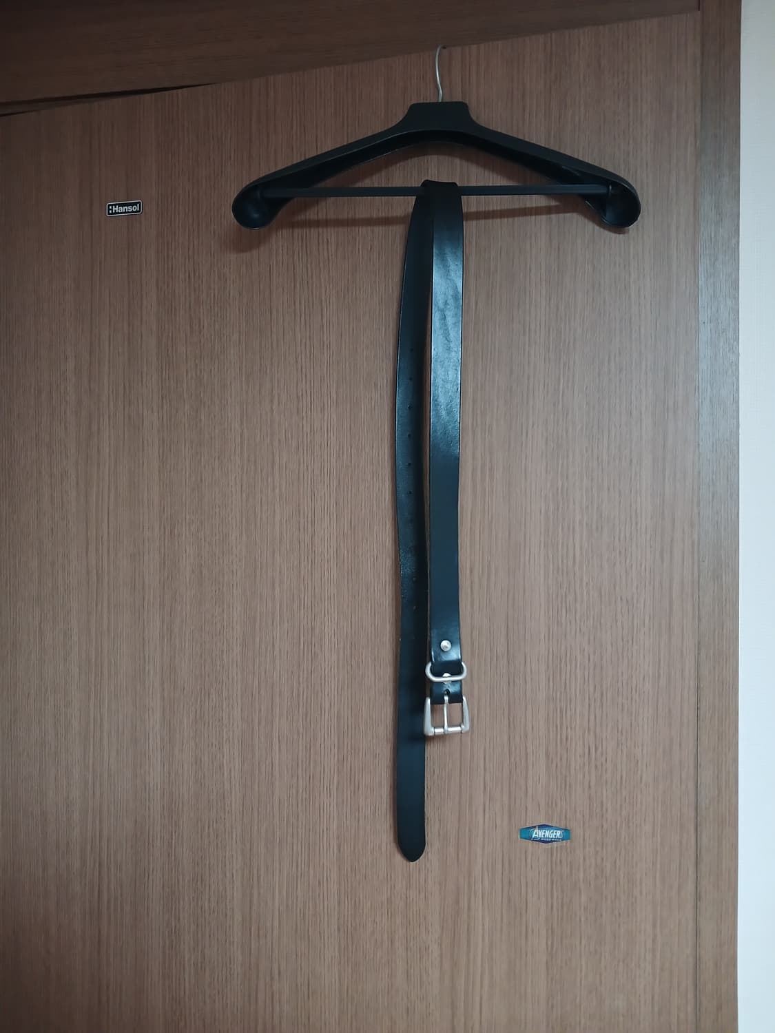 블랙 소가죽 벨트 상품이미지4