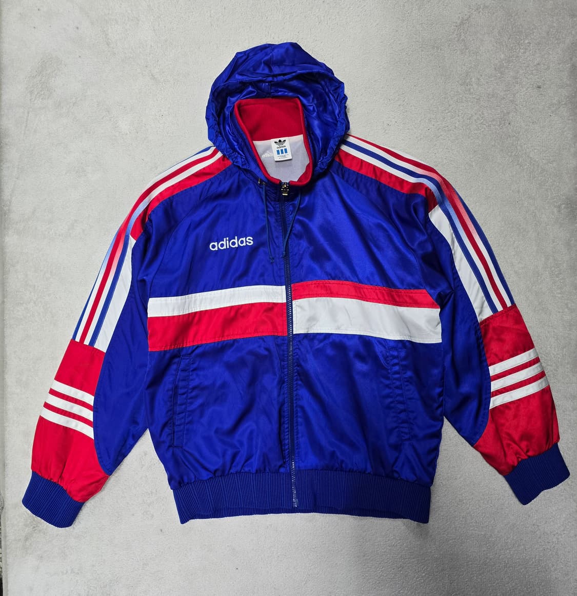 90s Adidas 아디다스 올드스쿨 바람막이 자켓  상품이미지1