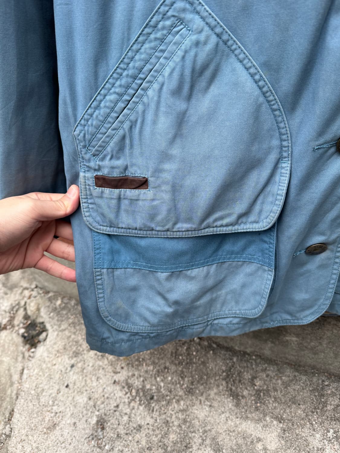 90s 팀버랜드 웨더기어 레더카라 워크자켓 상품이미지6