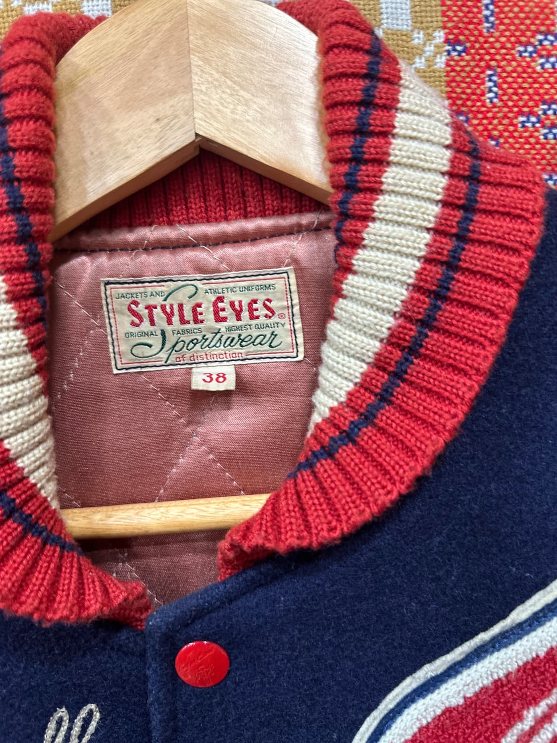 스타일아이즈 울레더 바시티 38 상품이미지3