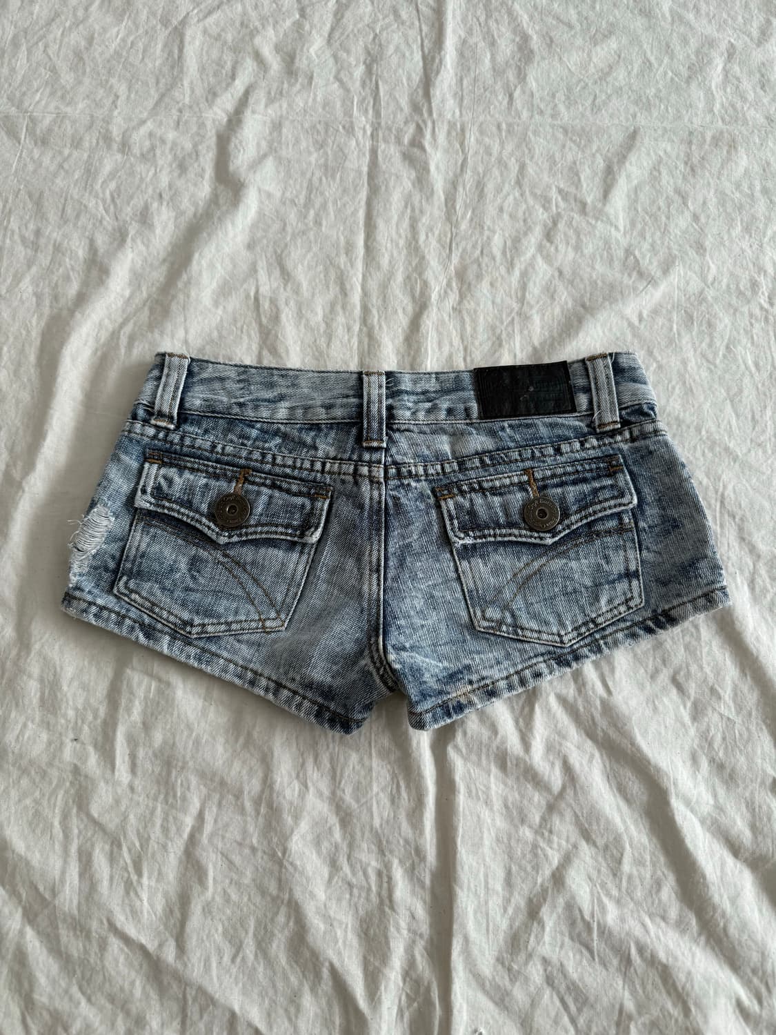 Y2k 데님 숏팬츠 상품이미지4