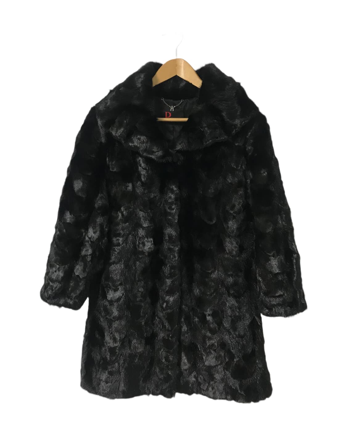 vintage black fur jacket 상품이미지6