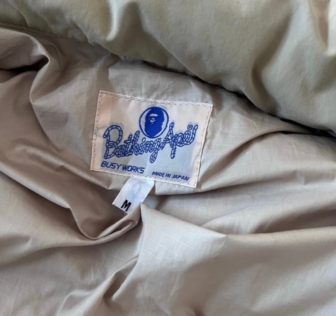 빈티지 베이프 패딩 상품이미지5