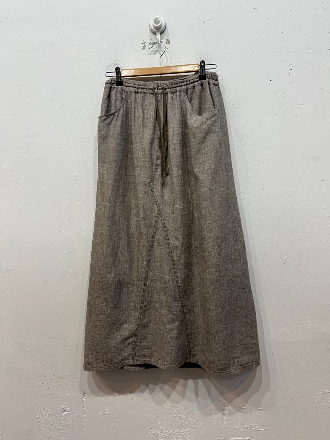 cepo JPN 네추럴 린넨 블렌드 스커트 치마  상품이미지1