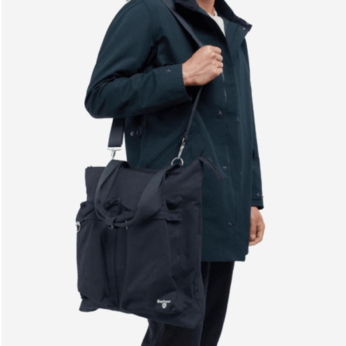 바버 barbour 캔버스백 토트백 헬멧백 크로스백 가방 미군 빈티지 상품이미지10