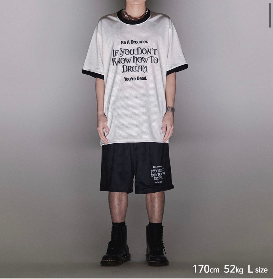 드리머 매쉬 저지 티 S 상품이미지2