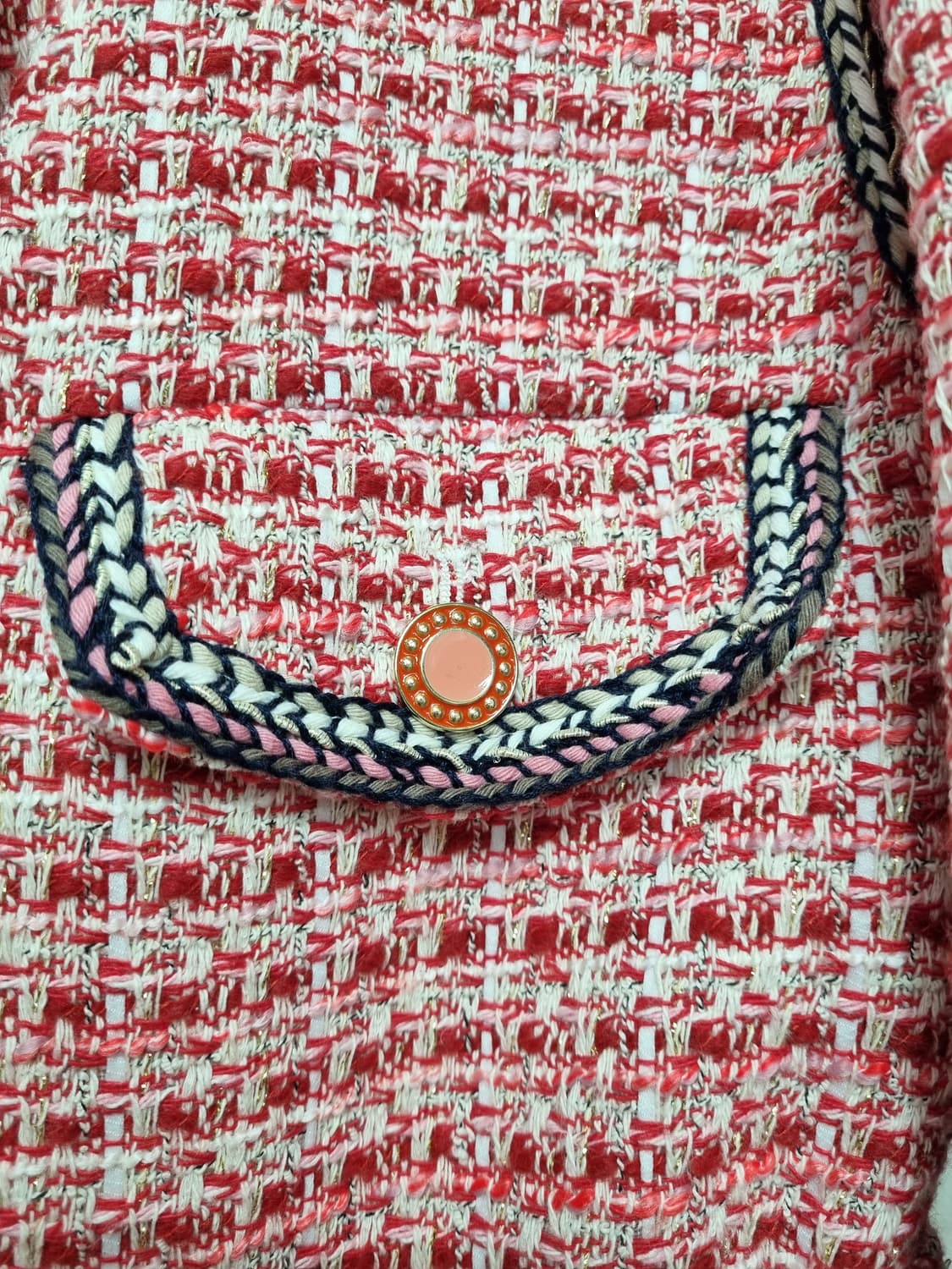 (택포) 마쥬 트위드자켓 36 (설명참고) 상품이미지5