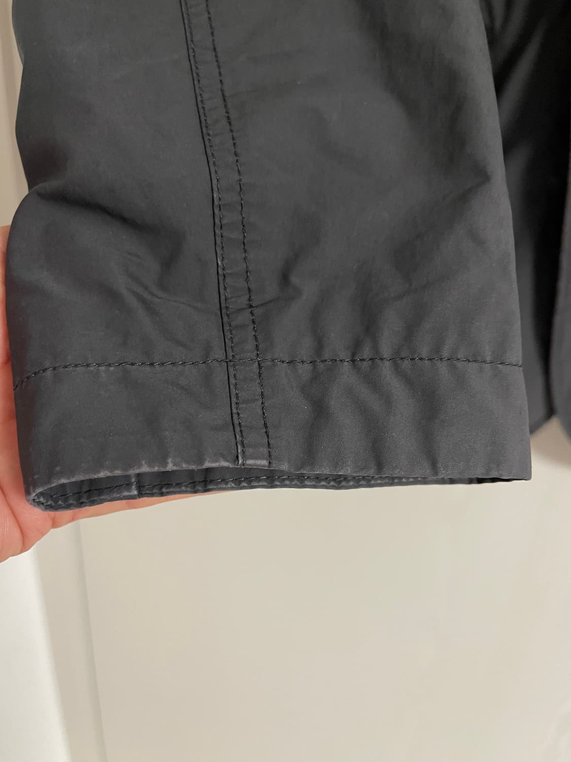 코오롱 헨리 코튼 2way자켓 차콜 100 (내피 자켓 없음) 상품이미지3