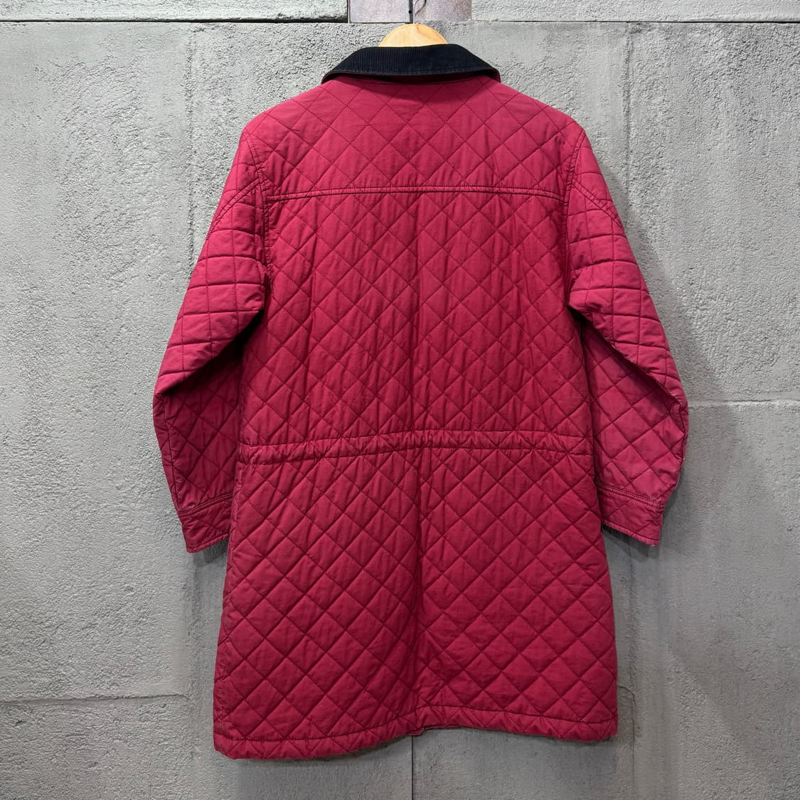 80s 버버리 우먼스 클래식 루즈 퀼팅 자켓 (S)   상품이미지4