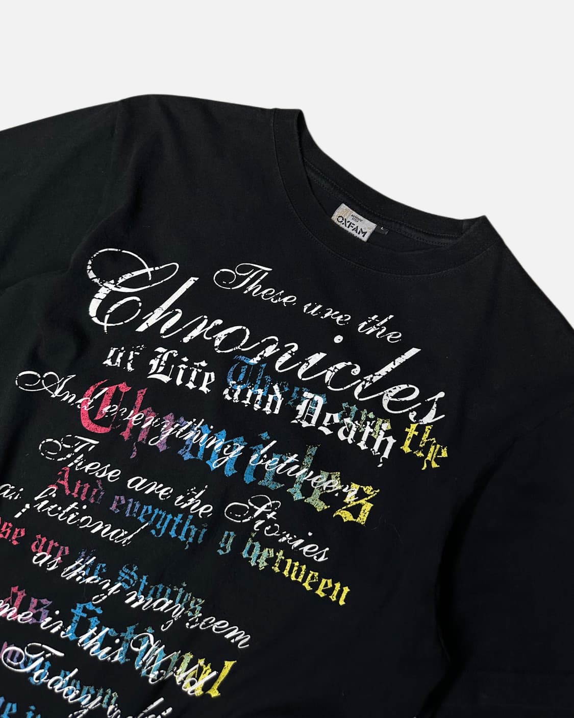 color grunge lettering musket t-shirt 상품이미지3