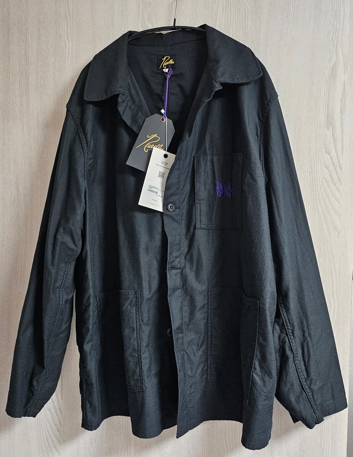 Needles 커버올 블랙 L 사이즈 판매 니들스  상품이미지1