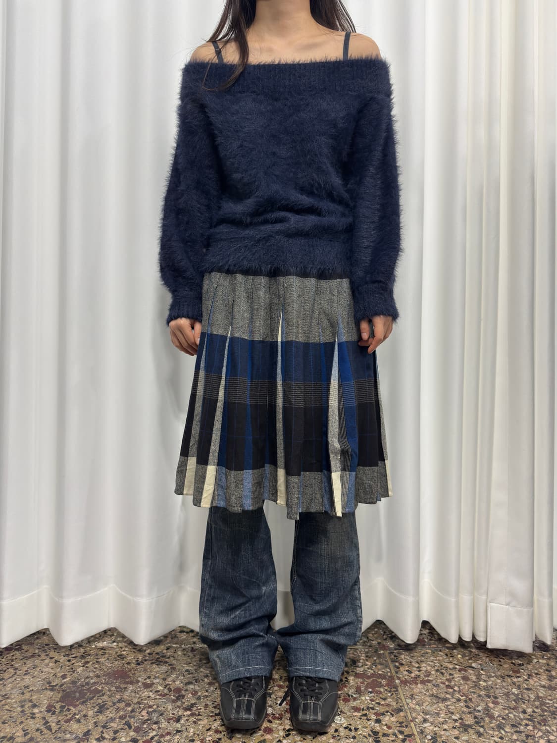 denim pocket bootscut pants 상품이미지5